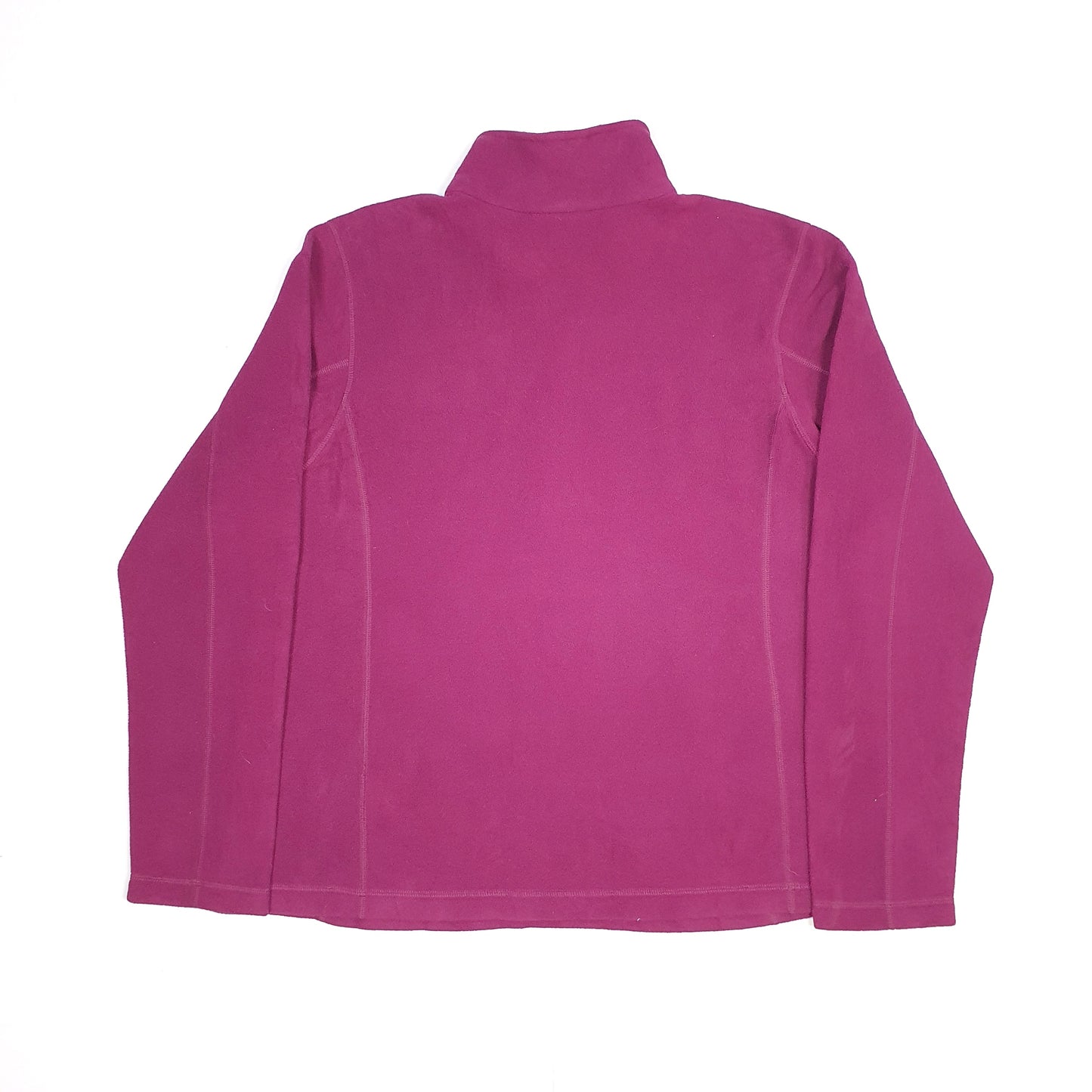 Patagonia Micro D Quarter Zip Fleece XL Purple