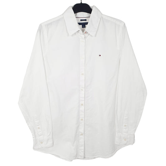 Mens White Tommy Hilfiger Long Sleeve Shirt