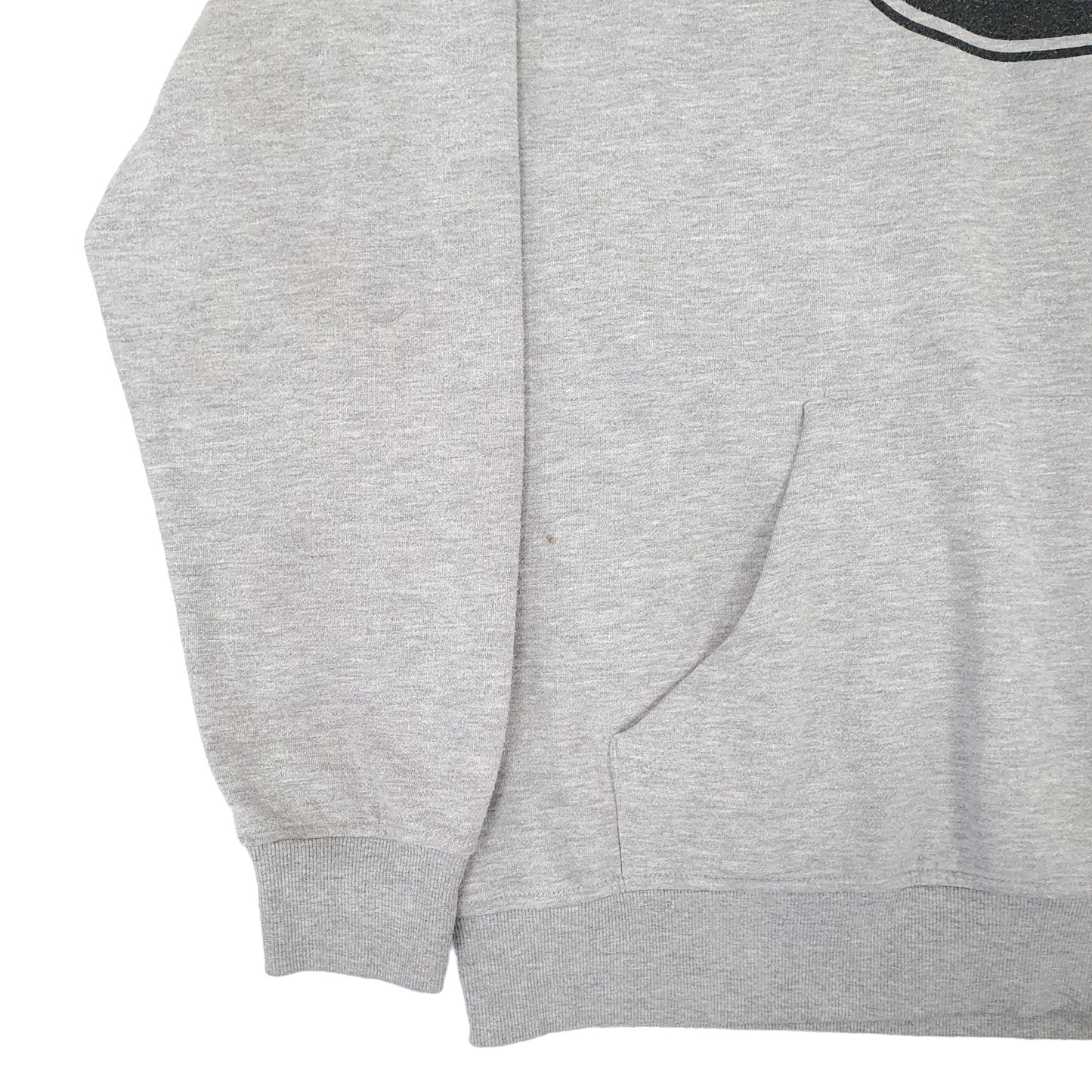 Mens Grey Dickies Spellout Hoodie Jumper