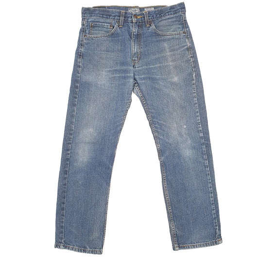 Levis Signature Regular Fit Jeans W32 L28 Blue