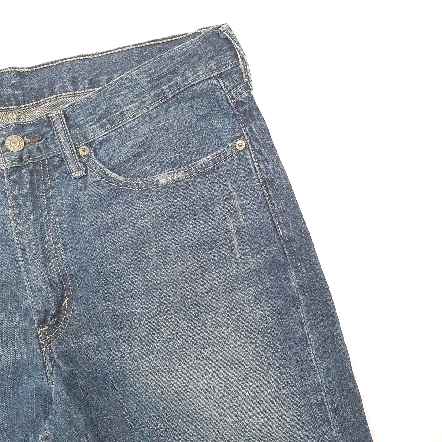 Levis 514 Straight Fit Jeans W34 L30 Blue