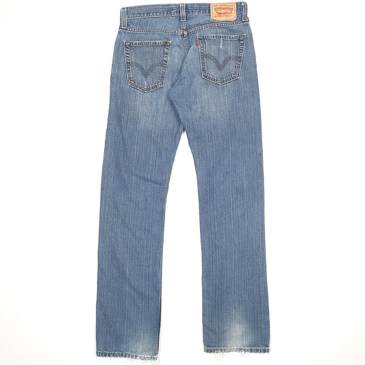 Levis 514 Straight Fit Jeans W30 L32 Blue