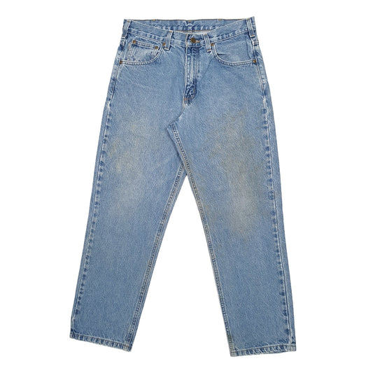 Mens Blue Carhartt Carpenter JeansW32 L28