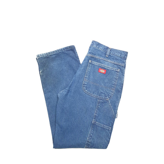 Dickies Regular Regular Fit Jeans W34 L32 Blue