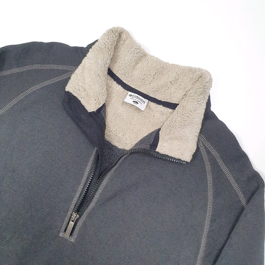 Columbia Sportswear Sherpa Quarter Zip L Grey