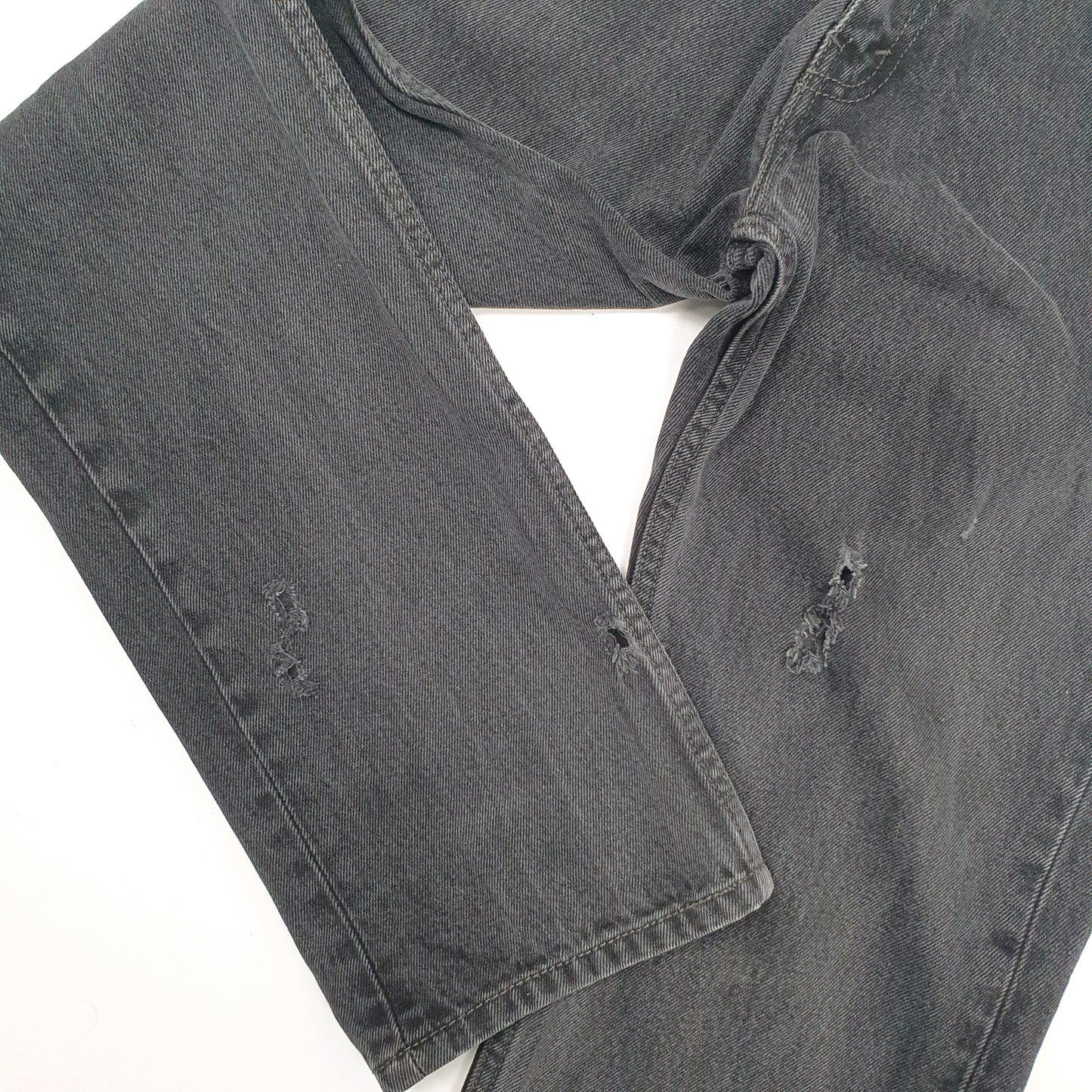 Levis 505 Regular Fit Jeans W32 L30 Grey