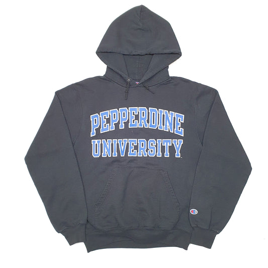 Womens Black Champion Pepperdine University USA Hoodie Jumper