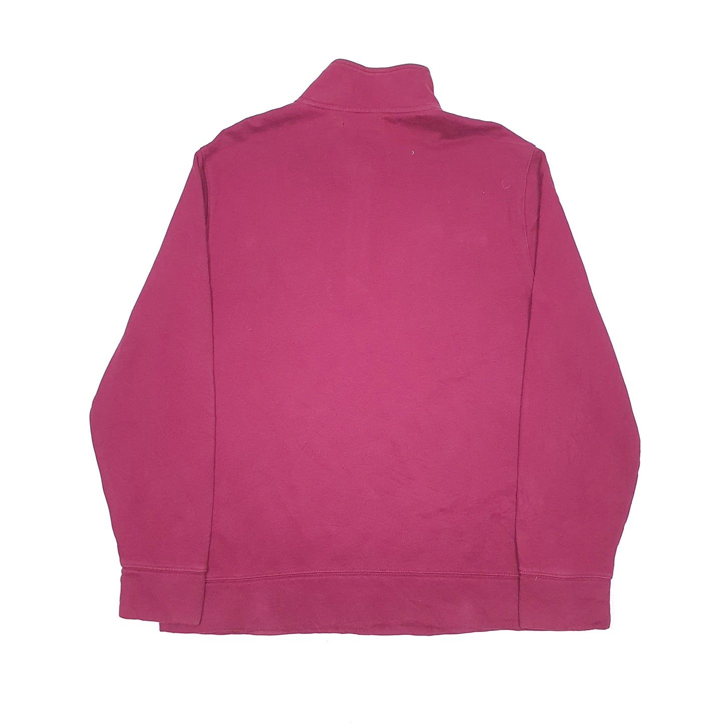 Nautica Quarter Zip XL Burgandy
