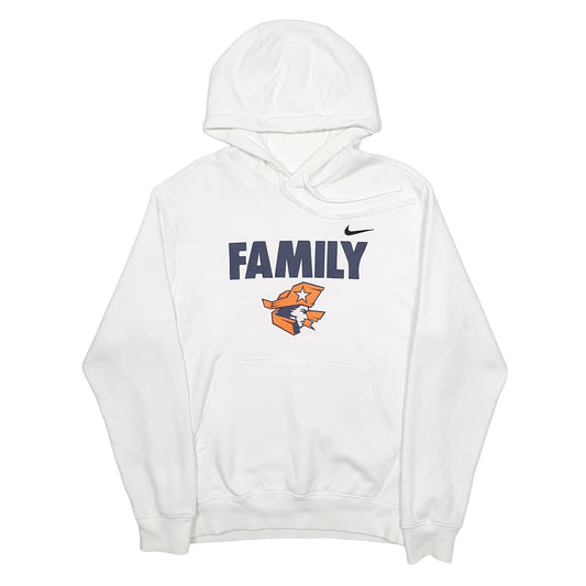 Mens White Nike Hoodie Jumper