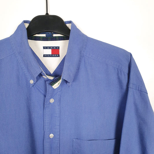 Tommy Hilfiger Long Sleeve Regular Fit Shirt Blue