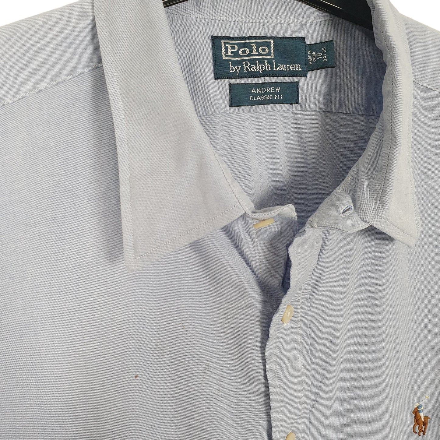 Ralph Lauren Long Sleeve Regular Fit Shirt Blue
