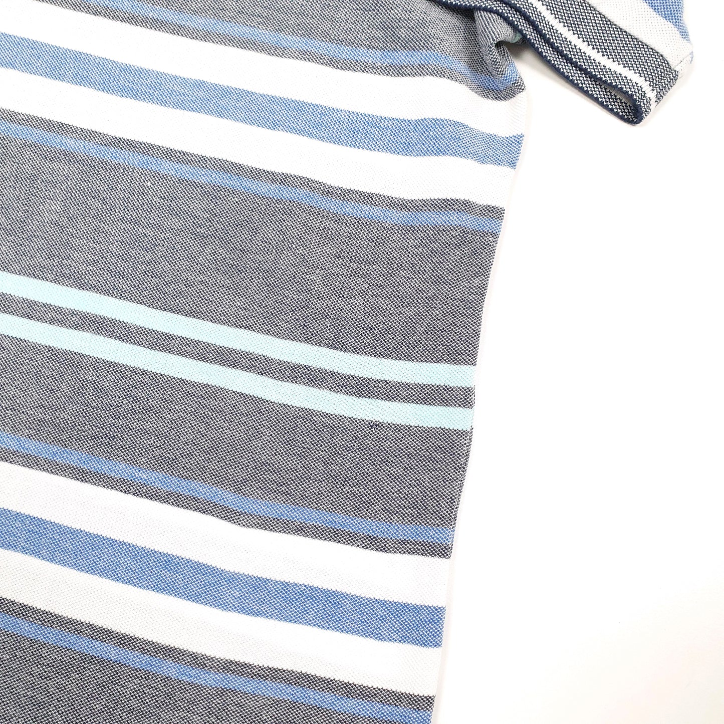 Chaps Short Sleeve Polo Shirt Grey