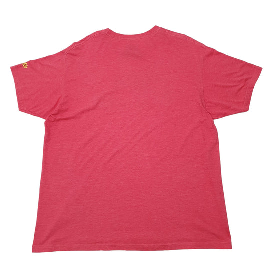 Mens Red Columbia Sportswear Performance Hunting Gear PHG Short Sleeve T Shirt