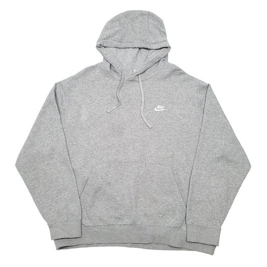 Mens Grey Nike Hoodie Jumper