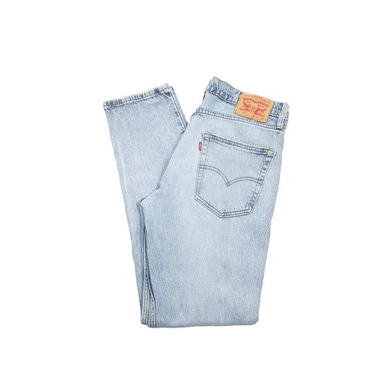 Levis 502 Regular Fit Tapered Jeans W32 L31 Blue