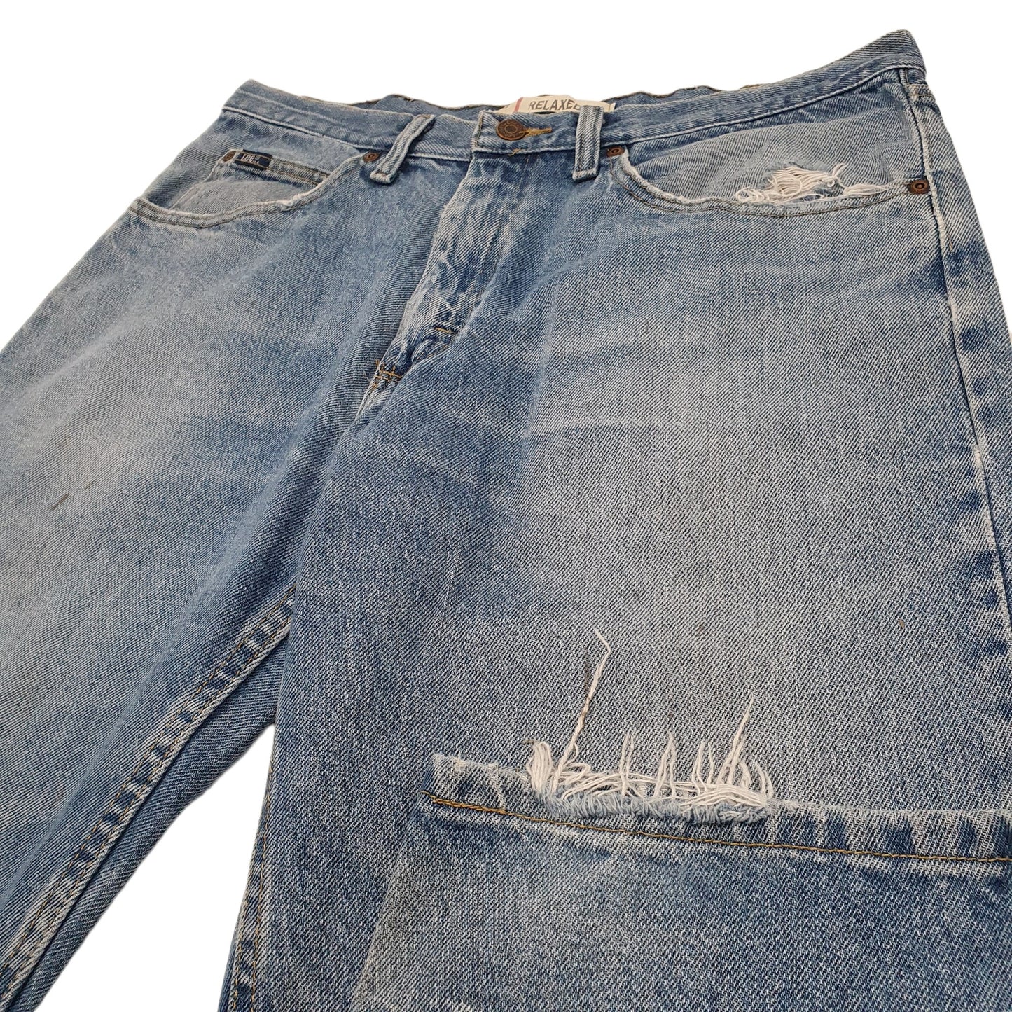 Lee Casual Regular Fit Relaxed Jeans W34 L30 Blue