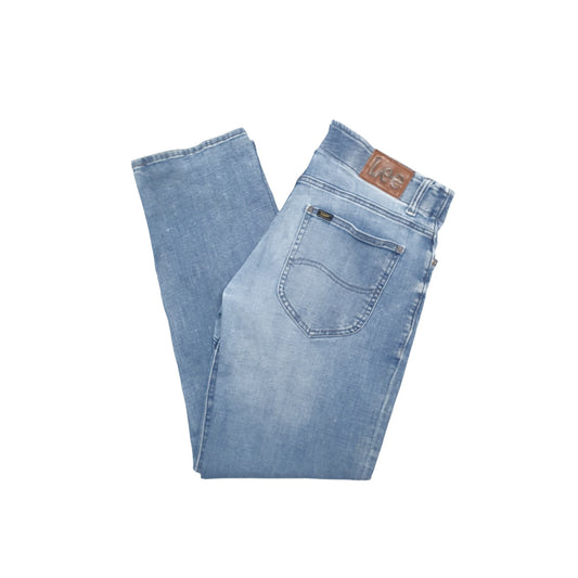 Lee Straight Straight Fit Jeans W32 L29 Blue