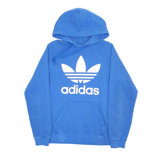 Mens Blue Adidas Originals Hoodie Jumper
