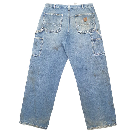 Carhartt Casual Loose Fit Jeans W34 L30 Blue