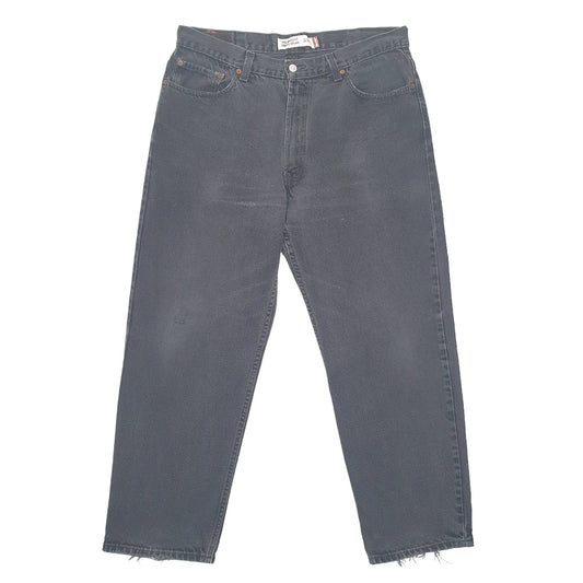 Mens Black Levis 550 JeansW38 L30