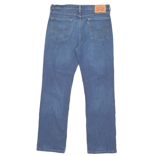 Levis 514 Straight Fit Jeans W34 L30 Blue
