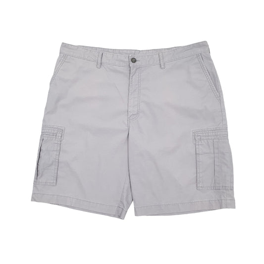 Grey Savane Cargo Shorts