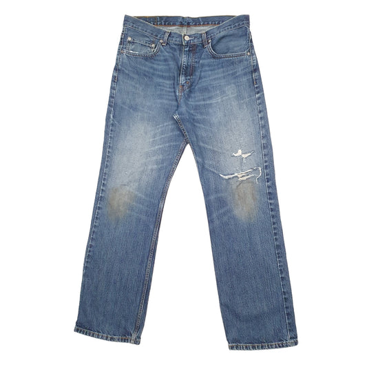 Levis 752 Straight Fit Jeans W34 L30 Blue