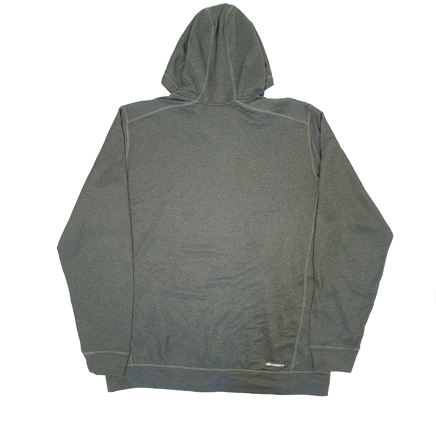 Mens Green Adidas Climawarm Ultimate Hoodie Jumper