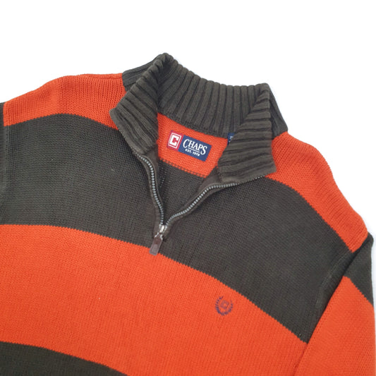 Chaps Quarter Zip XXL Orange