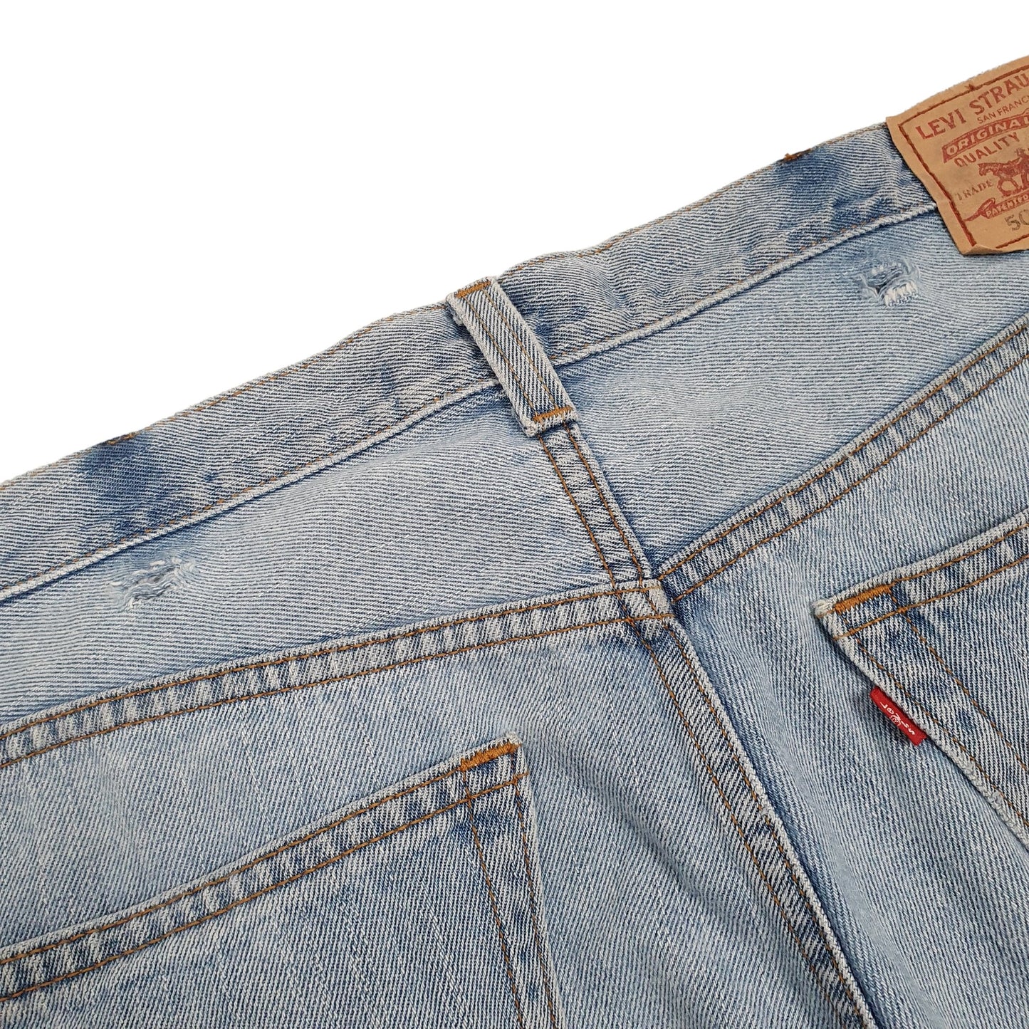 Levis 505 Regular Fit Jeans W38 L33 Blue