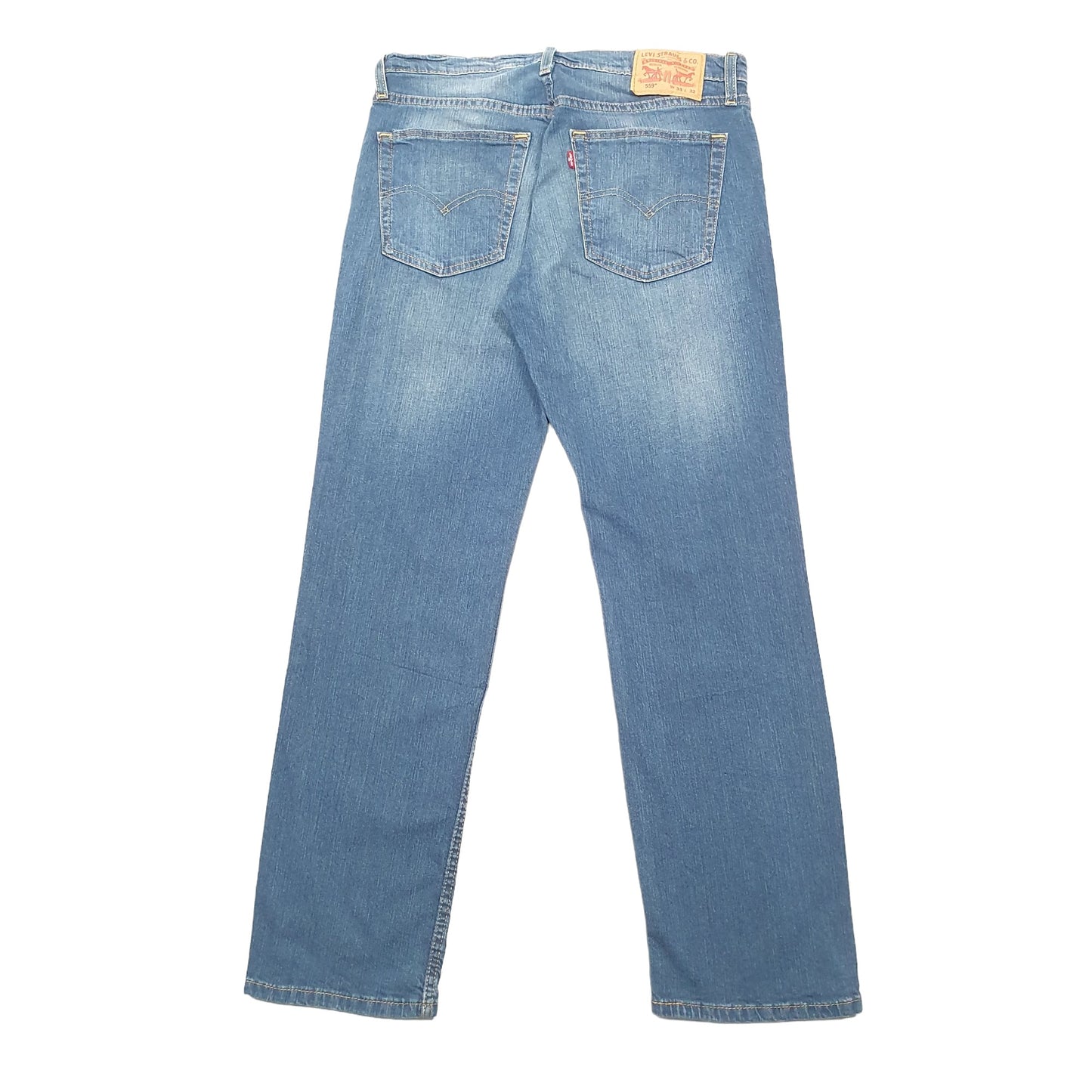 Levis 559 Relaxed Fit Jeans W33 L32 Blue