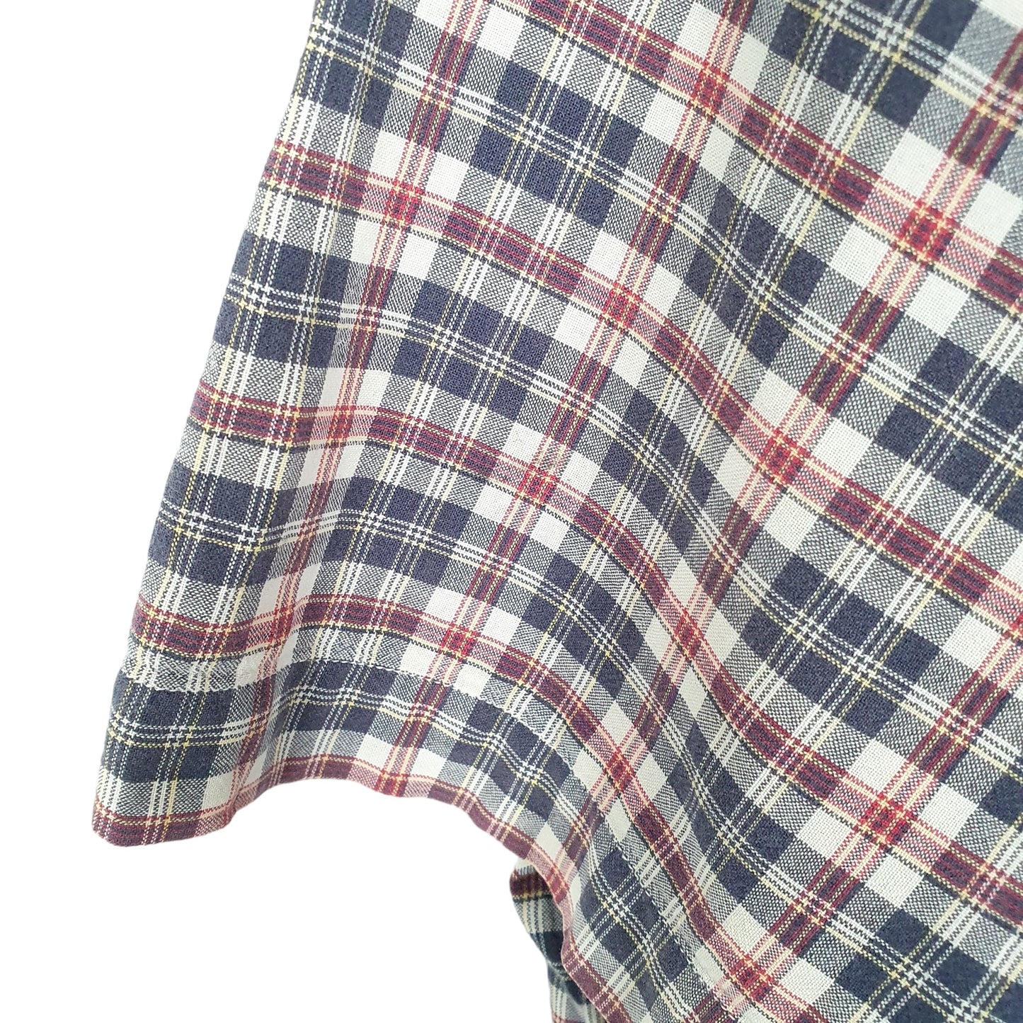 Ralph Lauren Short Sleeve Blake Fit Check Shirt Navy