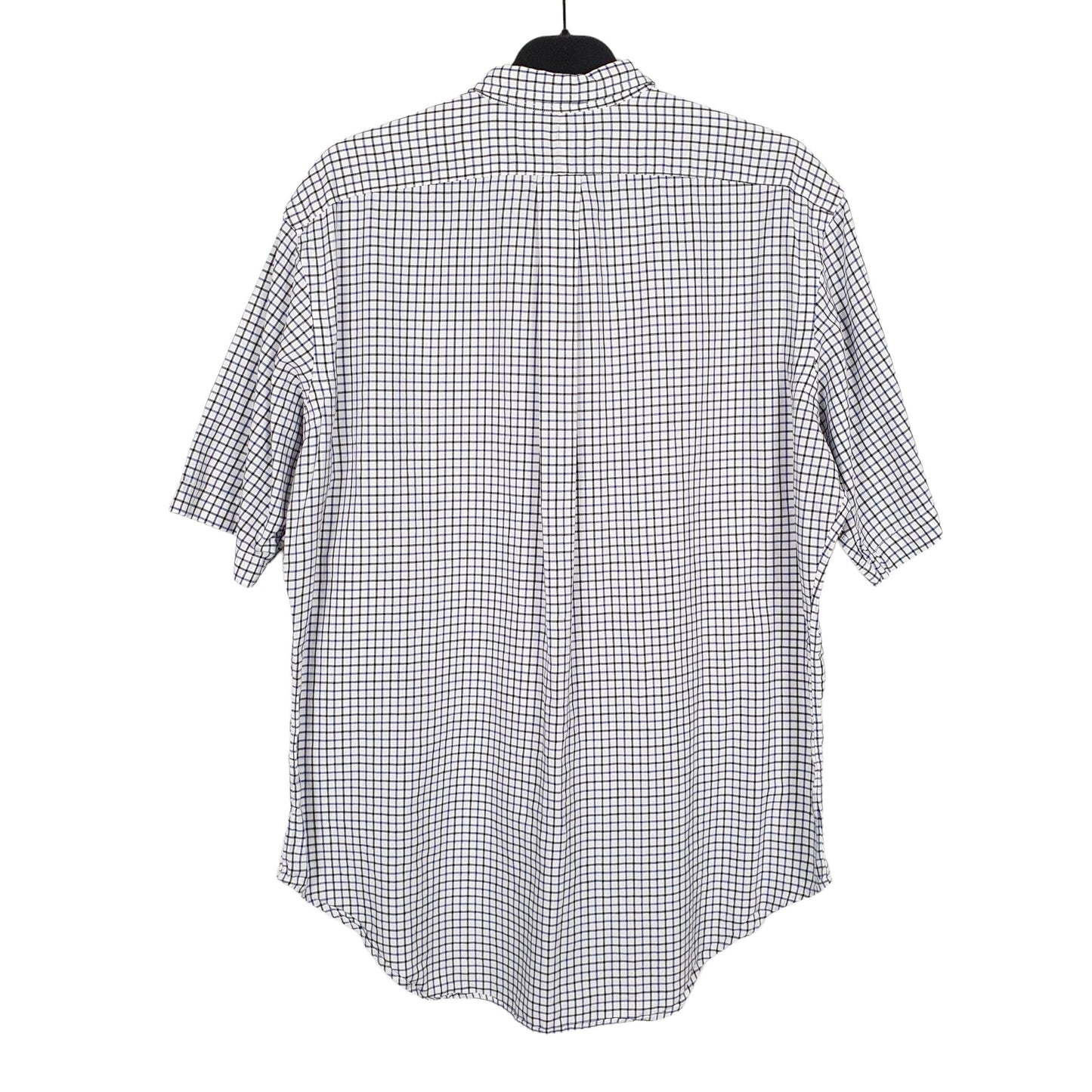 Ralph Lauren Short Sleeve Classic Fit Check Shirt White