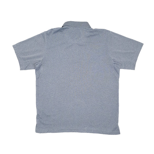 Columbia Sportswear Omnishade Active Short Sleeve Polyester Polo Shirt Blue