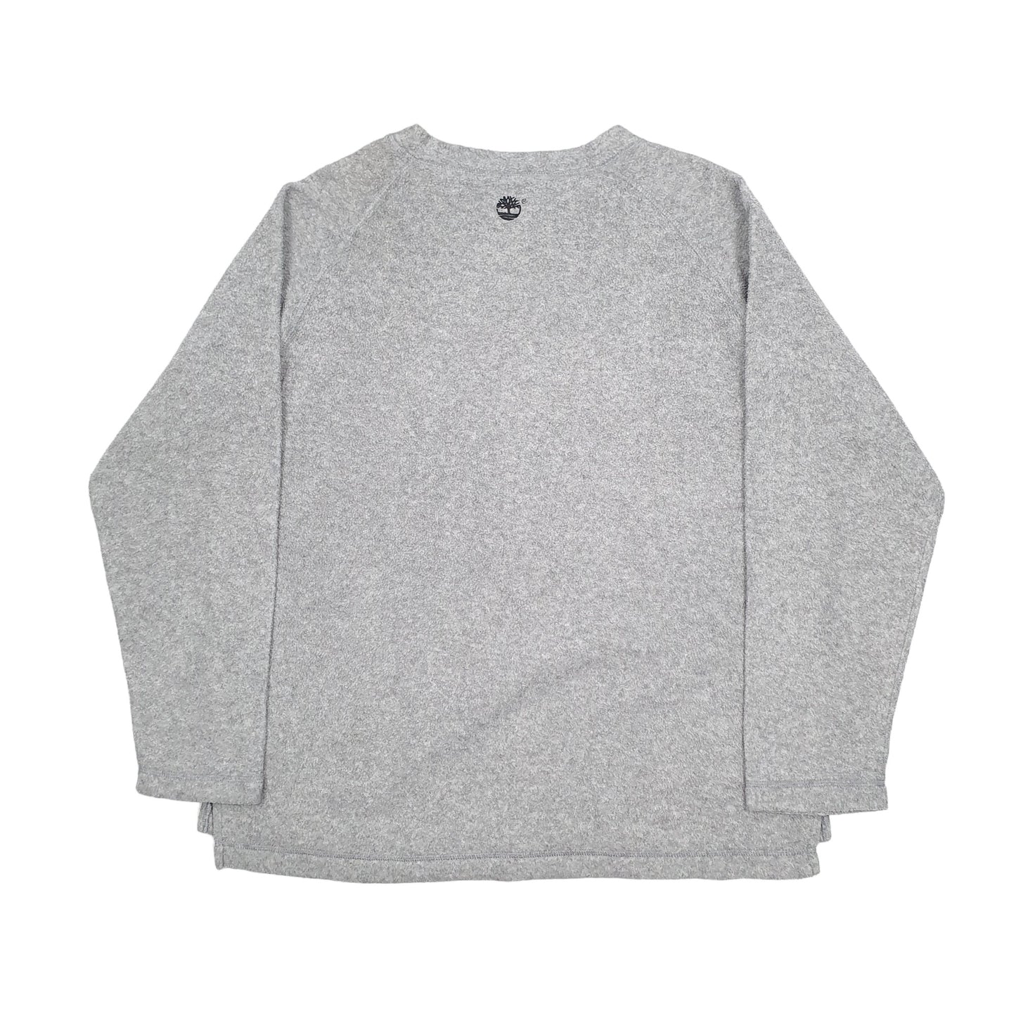 Timberland Weathergear Spellout Crewneck Fleece L Grey