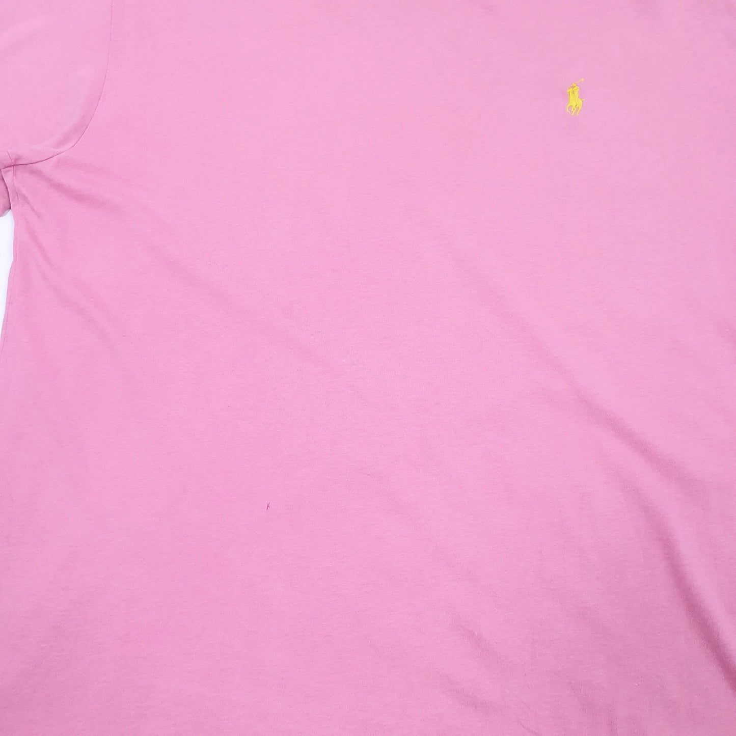 Mens Pink Ralph Lauren Short Sleeve T Shirt