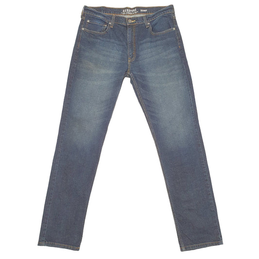 Levis Signature Skinny Fit Stretch Jeans W36 L34 Blue