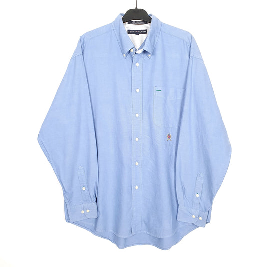 Tommy Hilfiger Long Sleeve Regular Fit Shirt Blue