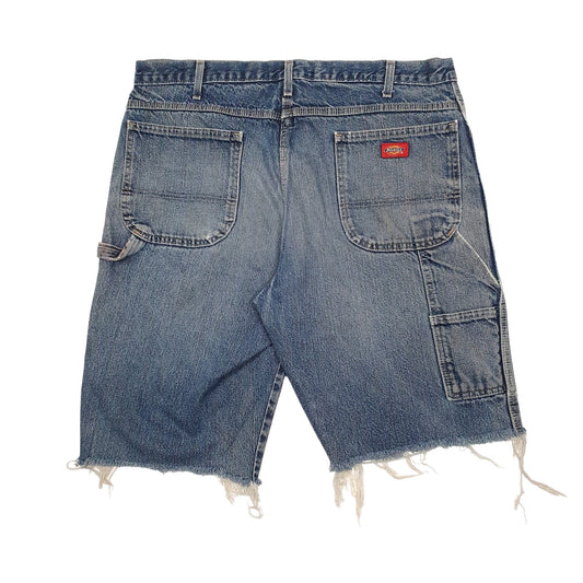 Mens Blue Dickies Denim Shorts