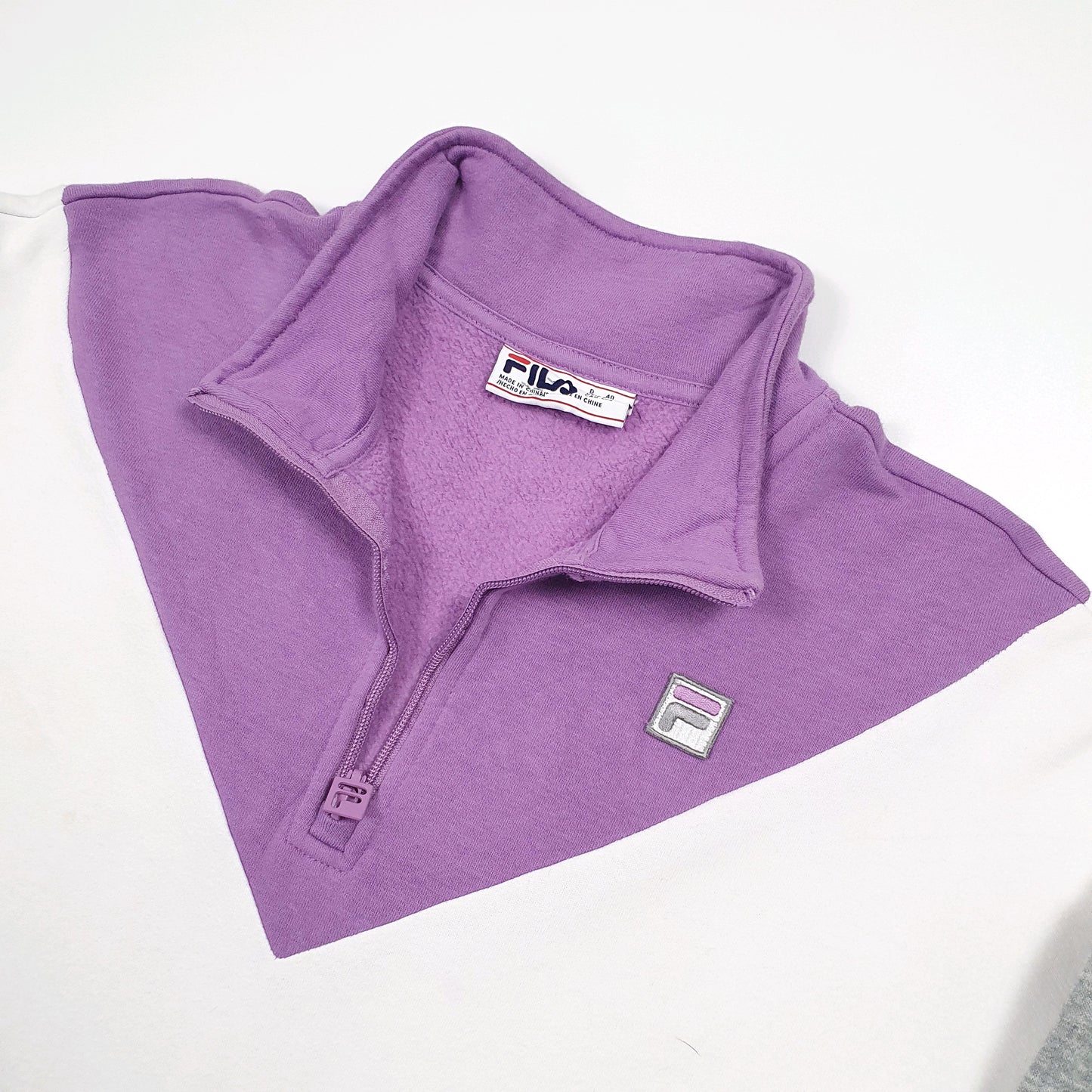 Fila Quarter Zip L Grey