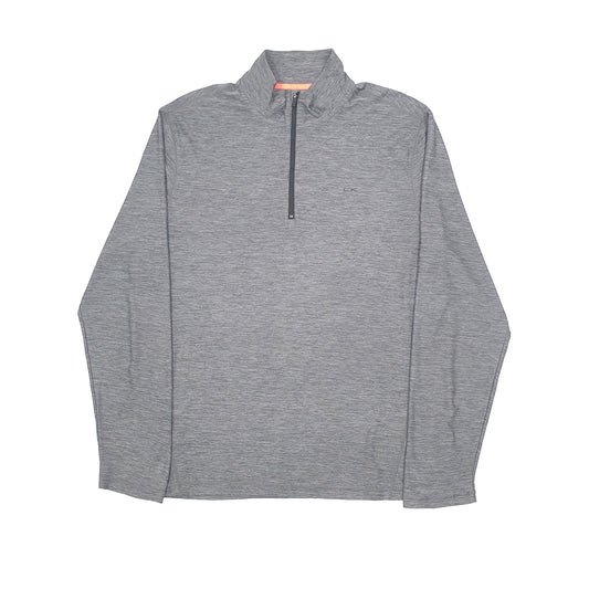 Calvin Klein Performance Activewear Quarter Zip L Grey