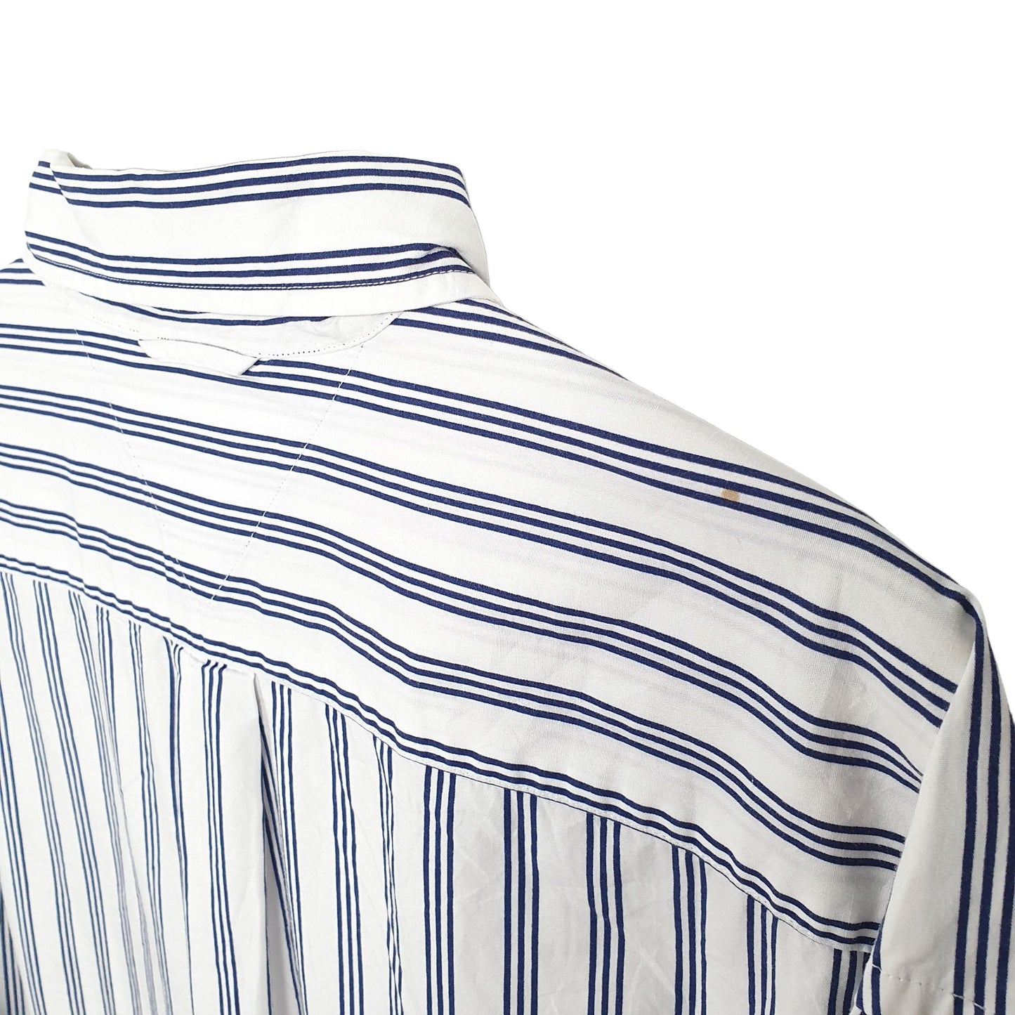 Tommy Hilfiger Long Sleeve Regular Fit Pinstripe Shirt Blue