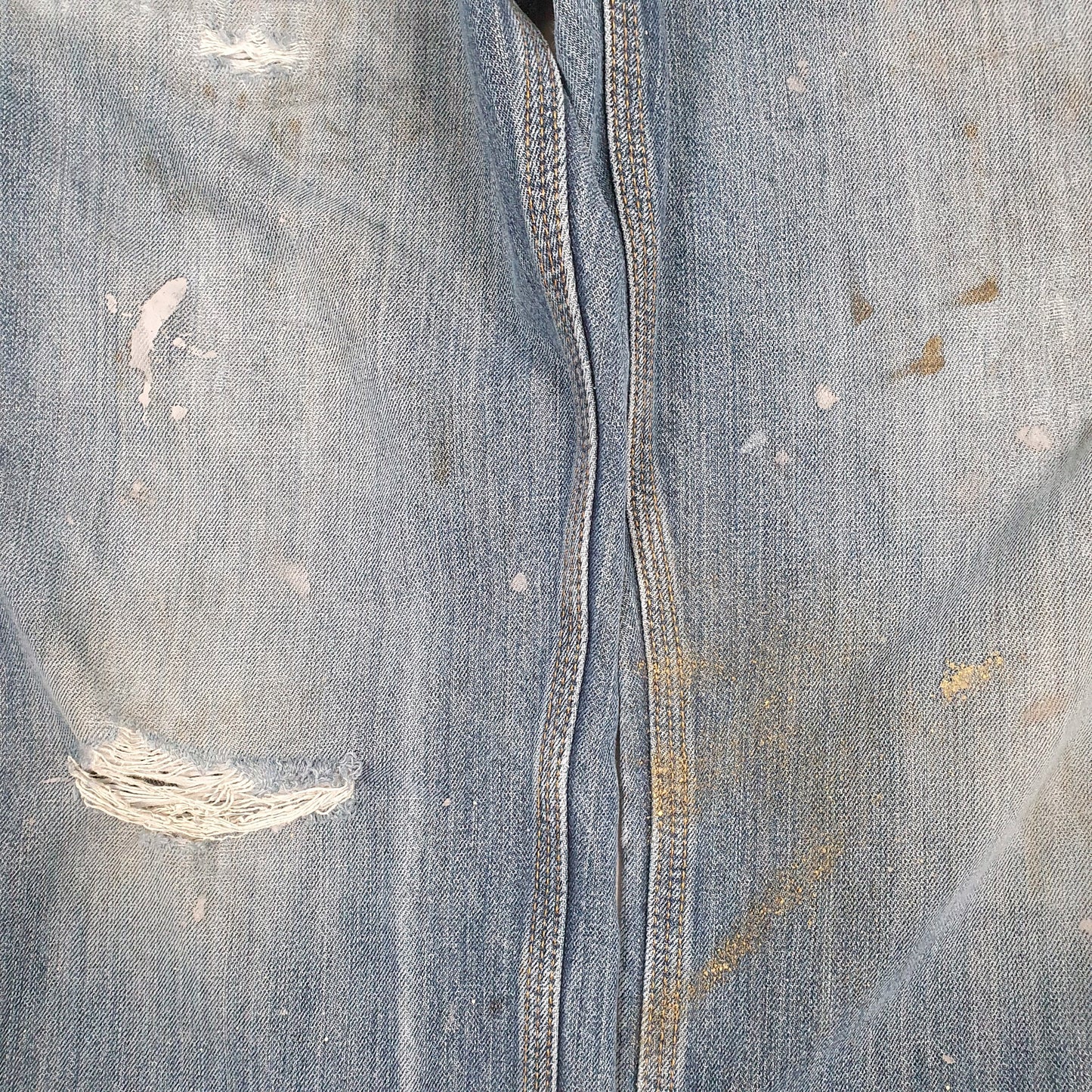 Carhartt Casual Loose Fit Carpenter Jeans W34 L29 Blue