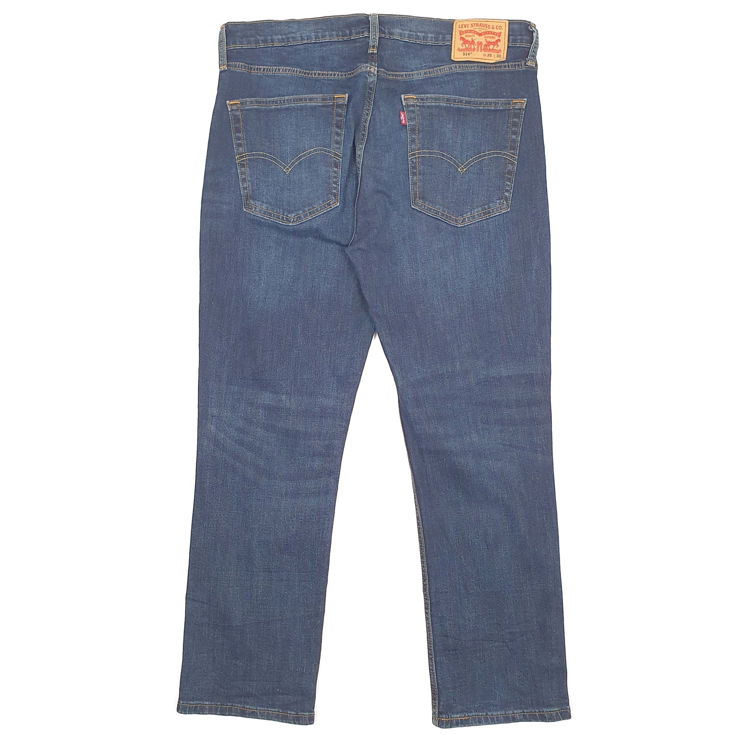 Levis 514 Straight Fit Jeans W36 L30 Blue