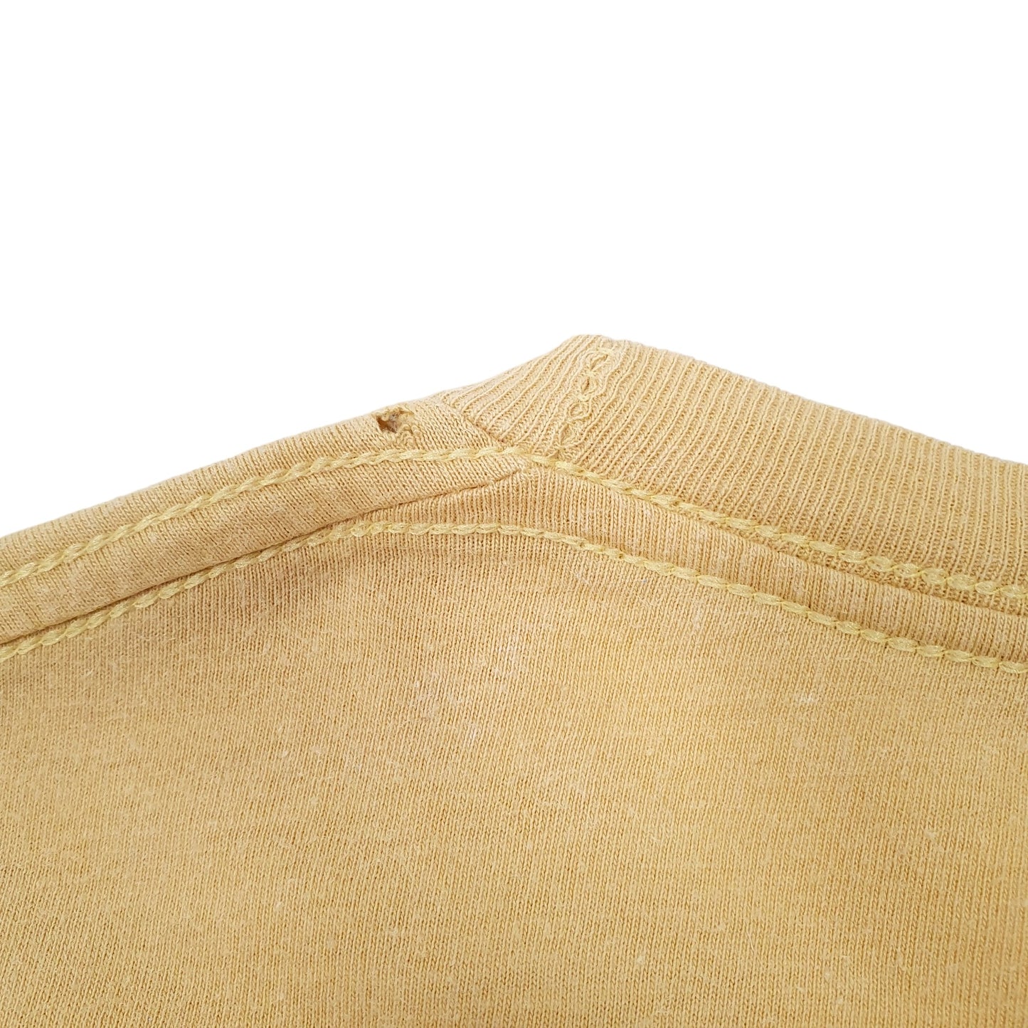 Mens Yellow Columbia Sportswear Short Sleeve T Shirt