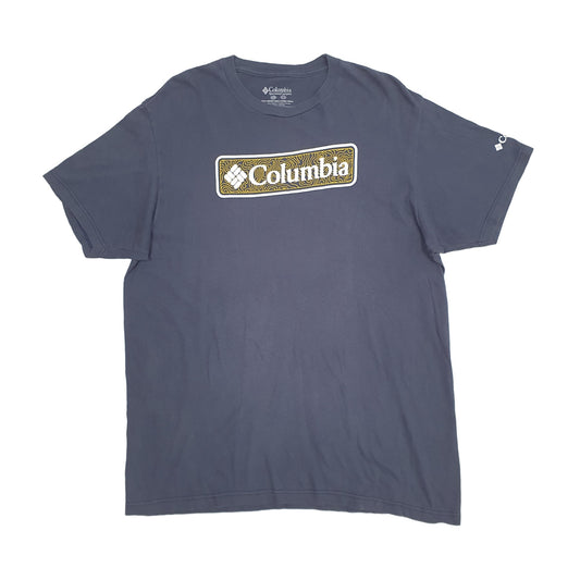 Mens Blue Columbia Sportswear Short Sleeve T Shirt