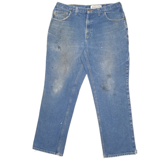 Mens Blue Carhartt Carpenter JeansW38 L32