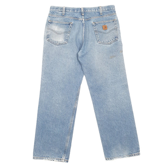 Carhartt Casual Regular Fit Relaxed Jeans W36 L29 Blue