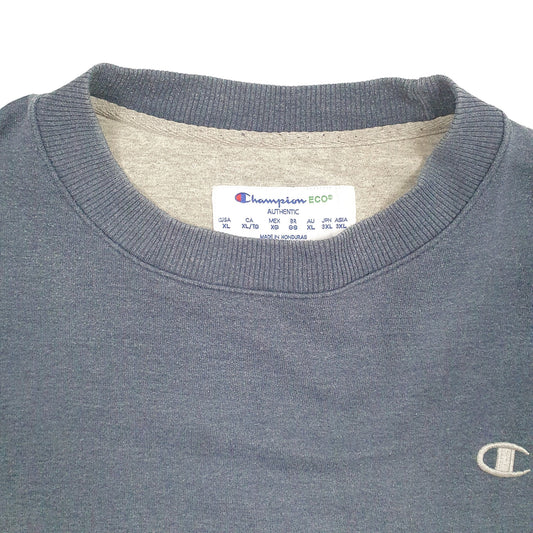 Mens Grey Champion Crewneck Jumper