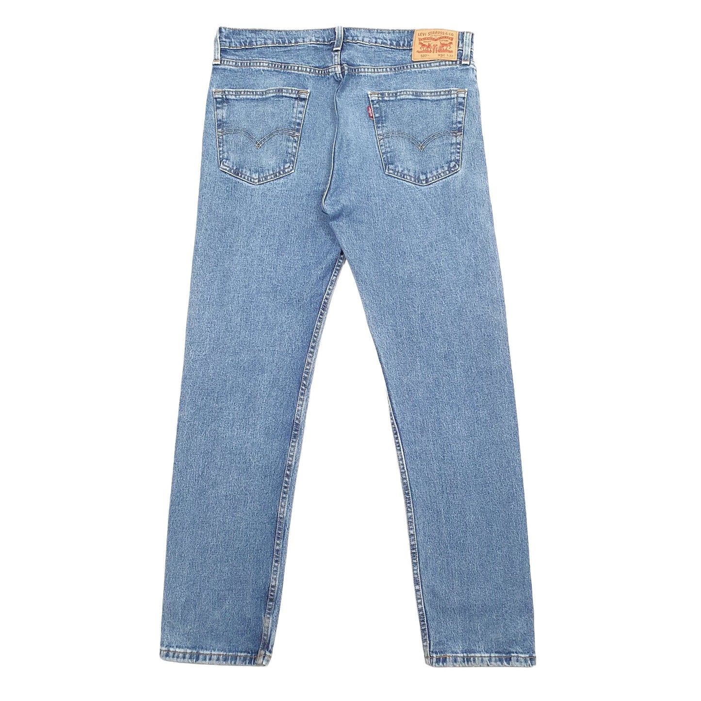 Levis 502 Regular Fit Jeans W34 L32 Blue